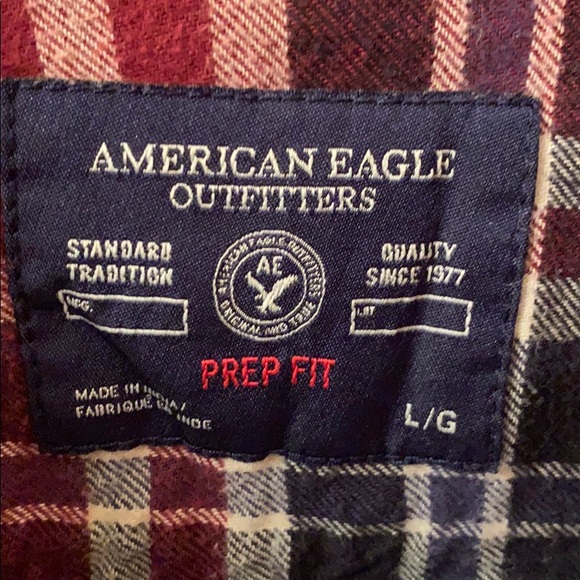 American Eagle Flannel Shirt - Picture 2 of 3